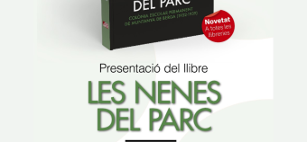 Cartell de la presentació del llibre 